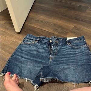 American Eagle Outfitters Women's Blue Denim Shorts